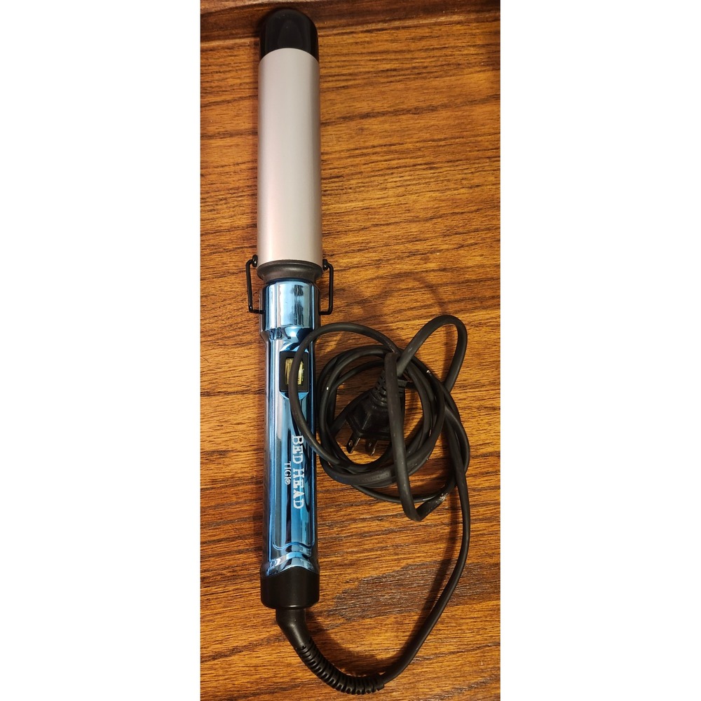 Bed Head TIGI Curlipops 1.5 Inch Tourmaline Ceramic Curling Wand Blue BH363